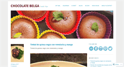 Desktop Screenshot of chocolatebelgablog.com
